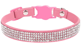 Luxe Breakaway Kattenhalsband Met Kristallen