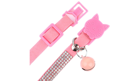 Luxe Breakaway Kattenhalsband Met Kristallen