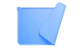 Waterdichte Siliconen Katten Voerbakmat met Opstaande Randen – Placemat voor Voerbak