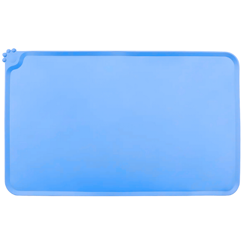 Waterdichte Siliconen Katten Voerbakmat met Opstaande Randen – Placemat voor Voerbak